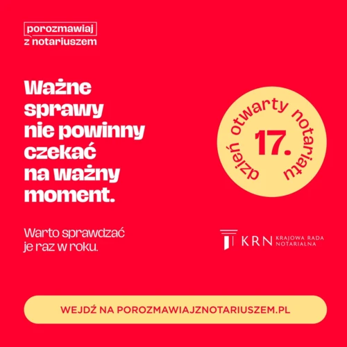 Dzień Otwarty Notariatu 21 listopada 2026 r.